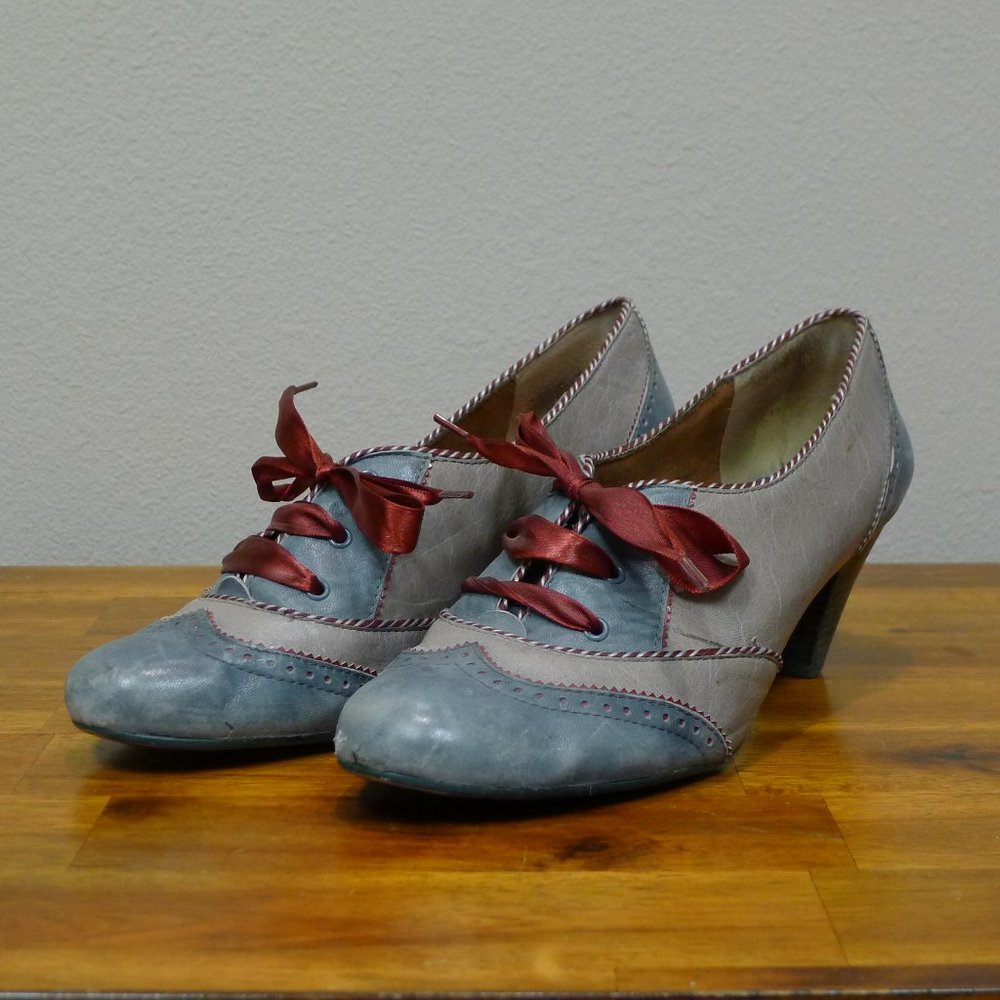 Anthropologie Peppermint Swirl Spectators